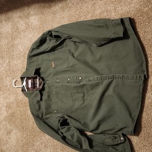 Men's Green Carhartt Jacket XL Tall